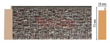 Декоративный багет для стен Декомастер Ренессанс 582-27 фото № 2