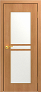 Межкомнатная дверь МДФ ламинированная Юни Стандарт С-27, Миланский орех