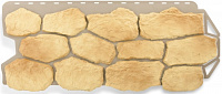 Фасадная панель (цокольный сайдинг) Альта-Профиль Бутовый камень Греческий