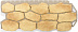 Фасадная панель (цокольный сайдинг) Альта-Профиль Бутовый камень Греческий фото № 1