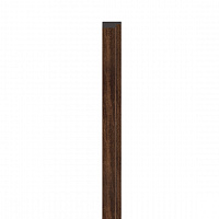 Финишная планка для реечных панелей из полистирола Vox Linerio M-Line Chocolate левая