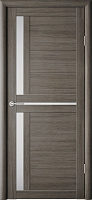 Межкомнатная дверь МДФ экошпон Albero Мегаполис Кельн Кедр серый, мателюкс