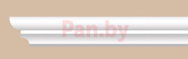 Плинтус потолочный из пенополистирола Декомастер A211 (30*30*2000мм) фото № 1