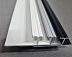 Плинтус универсальный алюминиевый Pro Design 380 теневой Белый фото № 4