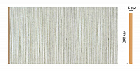 Декоративная панель из полистирола Декомастер Перламутр G30-20 2400х298х6