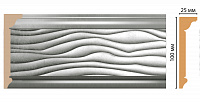 Плинтус потолочный из пенополистирола Декомастер Артдеко D218-375 (100*25*2400мм)