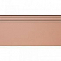 Ступень из керамогранита (грес) Grasaro City Style Розовый G-130/PR 294х600