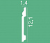 Плинтус напольный из дюрополимера OHZ Nz-121 фото № 2