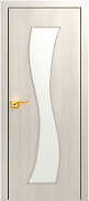 Межкомнатная дверь МДФ ламинированная Юни Стандарт С-15, Беленый дуб