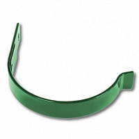 Кронштейн (держатель) водосточного желоба МеталлПрофиль Престиж карнизный, D-150, Зеленый