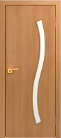 Межкомнатная дверь МДФ ламинированная Юни Стандарт С-34, Миланский орех