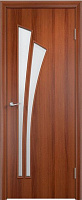 Межкомнатная дверь МДФ ламинированная Verda C7 Итальянский орех Мателюкс матовый