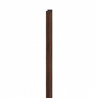 Финишная планка для реечных панелей из полистирола Vox Linerio M-Line Chocolate правая