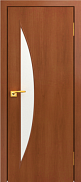 Межкомнатная дверь МДФ ламинированная Юни Стандарт С-6, Итальянский орех