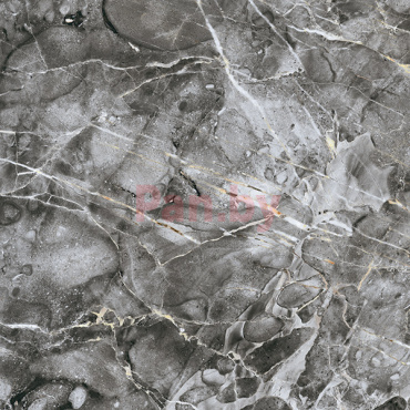 Керамогранит (грес) под мрамор Гранитея Киреты G245 Черный 600x600 полированный фото № 4