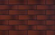 Клинкерная плитка для фасада Cerrad Burgund 65x245x6,5 с оттенком