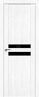 Межкомнатная дверь царговая экошпон ProfilDoors серия XN Модерн 2.03XN, Монблан Черный лак