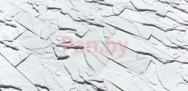 Декоративный искусственный камень Polinka Кирпичный скол  гипсовый 0800, белый фото № 2