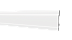 Плинтус напольный из полистирола Decor-Dizayn Белая Лепнина DD 702 фото № 1