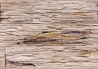 Декоративный искусственный камень Polinka Сланец Саянский гипсовый угловой составной У0102Г, бежевый градиент