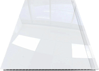 Панель ПВХ (пластиковая) лакированная Stella Slim Premium Белый Лак 2500*250*5