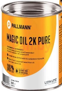 Масло для паркетной доски Pallmann Magic Oil Pure 2K 1л