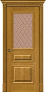Межкомнатная дверь шпон натуральный el Porta Wood Classic Вуд Классик-15.1 Natur Oak Bronze Crystal