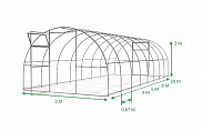 Удлинение для теплицы Садовод Элит-30 СТ, 2 м
