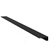Микроплинтус напольный алюминиевый Pro Design Mini 7067 щелевой Черный  RAL 9005 фото № 1