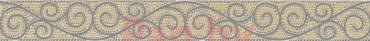 Керамический бордюр (фриз) Cersanit Illusion многоцветный 50х440 фото № 1