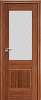 Межкомнатная дверь царговая ProfilDoors серия X Классика 2X, Орех амари Мателюкс матовый ромб