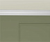 Плинтус потолочный из полистирола Cosca Decor Экополимер KX012 фото № 3