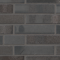 Клинкерная плитка для фасада Stroeher Brickwerk 650 Eisenschwarz 52x240