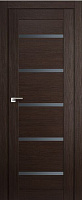 Межкомнатная дверь царговая ProfilDoors серия X Модерн 7X, Венге мелинга Мателюкс графит