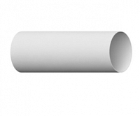Труба водосточная Альта-Профиль Стандарт D-74, Белый, 3м
