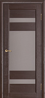 Межкомнатная дверь массив сосны Vilario (Стройдетали) Леон ДО Венге