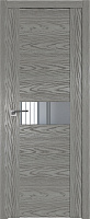 Межкомнатная дверь царговая экошпон ProfilDoors серия N 2.05N, Дуб Скай Деним Зеркало