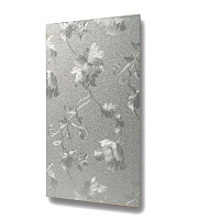 Панель ПВХ (пластиковая) ламинированная Мастер Декор Керия серебристая 2700х250х8