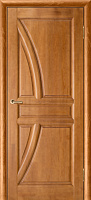 Межкомнатная дверь массив сосны Vilario (Стройдетали) Моне ДГ, Орех (900х2000)