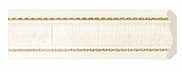 Плинтус потолочный из дюрополимера Decor-Dizayn Султан Карниз 174-6