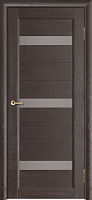 Межкомнатная дверь массив сосны Vilario (Стройдетали) Леон ДЧ Венге