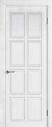 Межкомнатная дверь массив ольхи эмаль Belari Орлеано 4 Белая эмаль