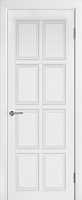 Межкомнатная дверь массив ольхи эмаль Belari Орлеано 4 Белая эмаль
