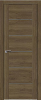 Межкомнатная дверь царговая экошпон ProfilDoors серия XN Модерн 99XN, Дуб тёмный Мателюкс графит