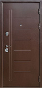Входная дверь металлическая Гарда Троя Венге (правая)