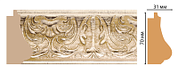 Декоративный багет для стен Декомастер Ренессанс 566-1224