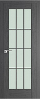 Межкомнатная дверь царговая ProfilDoors серия X Классика 102X, Пекан темный Мателюкс матовый