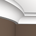Плинтус потолочный из пенополиуретана Европласт 1.50.264 гибкий фото № 2