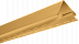 Угол наружный для сайдинга Альта-Профиль Золотистый, 3,05м фото № 1