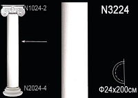 Полуколонна из полиуретана Перфект N3224